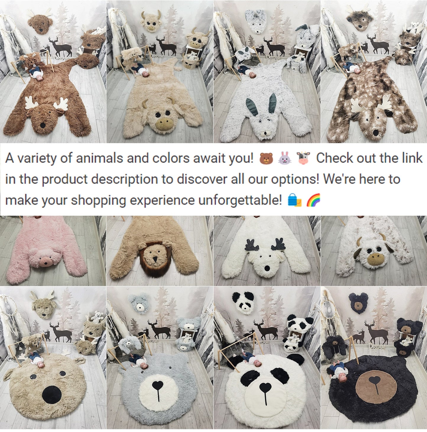 Panda Storage Basket Minky Personalized