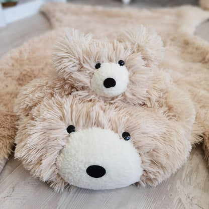 Bear Rug Woodland Adventure Baby Boy - DECORLINA