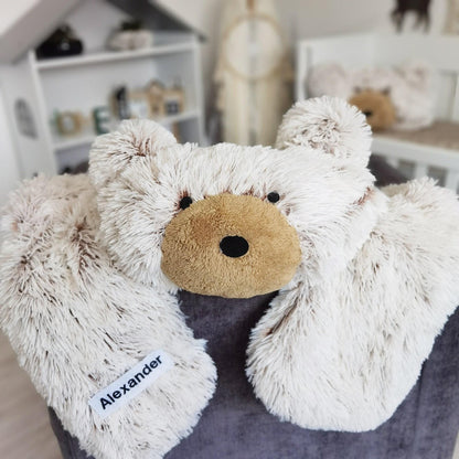 Bear Rug Plush Minky Personalized