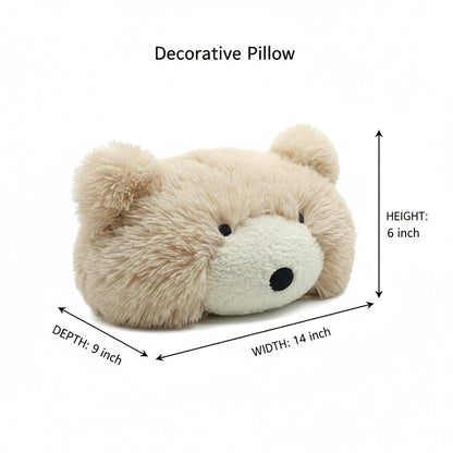 Bear Faux Taxidermy Wall Mount Plush