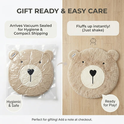 Bear Faux Taxidermy Wall Mount Plush