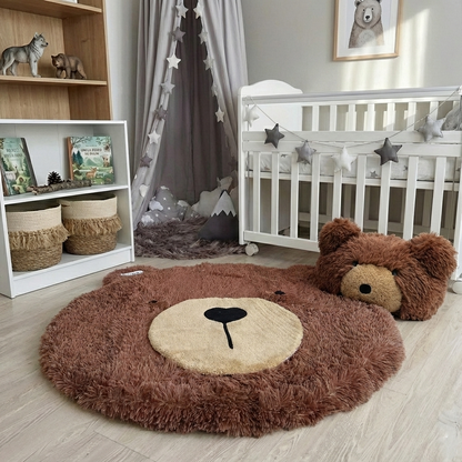 Bear Storage Basket Woodland Personalized