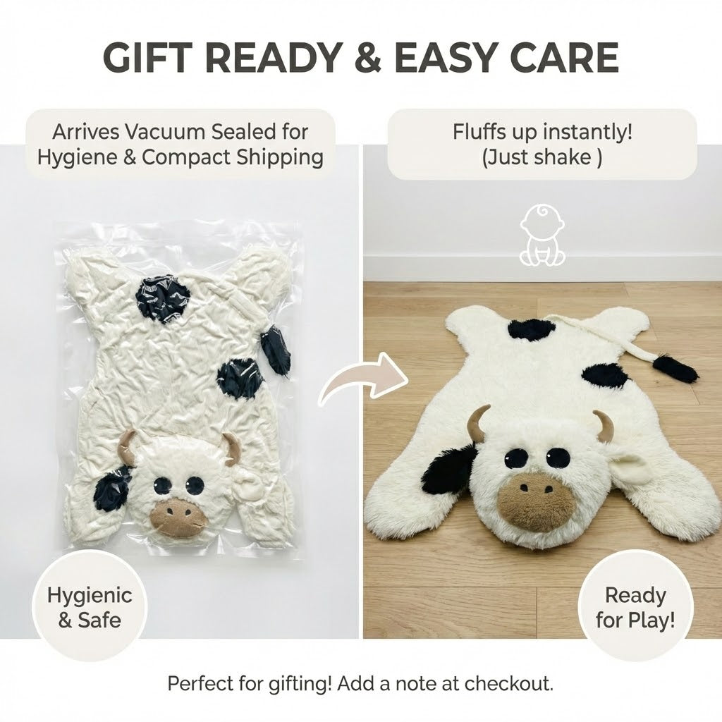 Wall Mounted Highland Cow Head Plush