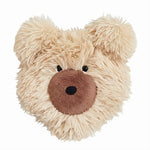 Faux Bear Head Wall Decor - Woodland Nursery Plush Animal