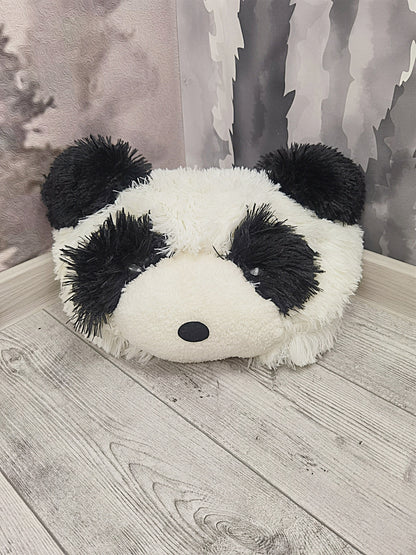 Panda Bear Rug Shaggy Minky Personalized