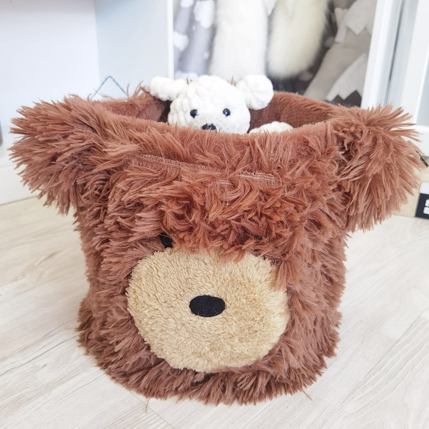 Woodland Bear Rug Nursery - Personalized Adventure Theme Baby Room Decor