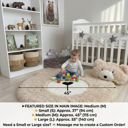Bear Faux Taxidermy Wall Mount Plush